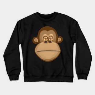 Meh Monkey Crewneck Sweatshirt